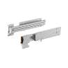 Afbeeldingen van Hettich Ladegeleiders Quadro Duplex 60 (set), Silent System compatibel, Push to open compatibel,  maat X  = 13mm, 372 mm, links en rechts