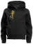 Afbeeldingen van Snickers junior logo zip hoodie 7508-0400, Maat 152, zwart