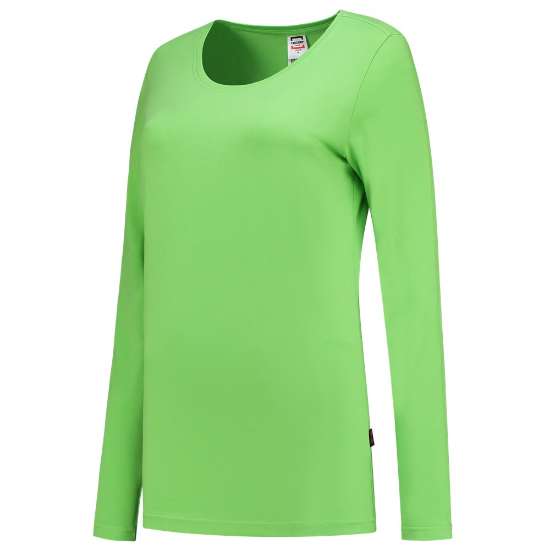 Afbeeldingen van Tricorp T-shirt lange mouw 101010 - maat 4XL - limoengroen 