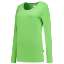Afbeeldingen van Tricorp T-shirt lange mouw 101010 - maat 5XL - limoengroen 
