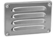 Afbeeldingen van Aluminium schoepenrooster 130x90mm