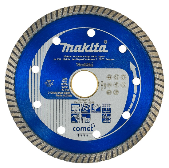 Afbeeldingen van Makita diamantschijf - 125x22,2mm - blauw 
