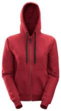 Afbeeldingen van Snickers dames hoodie 2806-1600 maat XL chili rood