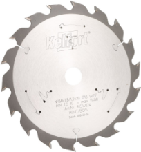 Afbeeldingen van Kelfort cirkelzaagblad - Ø168x1,8/1,2x20mm 18 tands WZF - voor hout