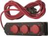 Afbeeldingen van Kelfort Contactblok - 3x1.5mm 5 meter - neopreen kabel Nylon 