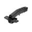 Afbeeldingen van Hettich Sensys hoekscharnier W90 met geïntegreerde demping (Sensys 8639i W90), in obsidiaanzwart, inliggend, openingshoek 95°, TH-boorbeeld 52 x 5,5 mm, voor schroefbevestiging (-)