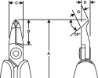 Afbeeldingen van Bahco RX8237 Micro Tip voorsnijtang - 0.1-0.65mm - 144.0mm