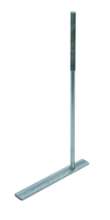 Afbeeldingen van GB Muurplaatanker met plaat excentrisch M12 x 800mm plaat 225mm
