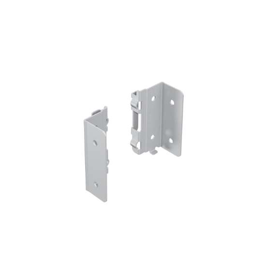 Afbeeldingen van Hettich AvanTech YOU Verbinder voor achterwandprofiel, systeemhoogte  101 , zilver, rechts