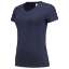 Afbeeldingen van Tricorp T-Shirt V hals Slim fit dames 101008 Ink 3XL