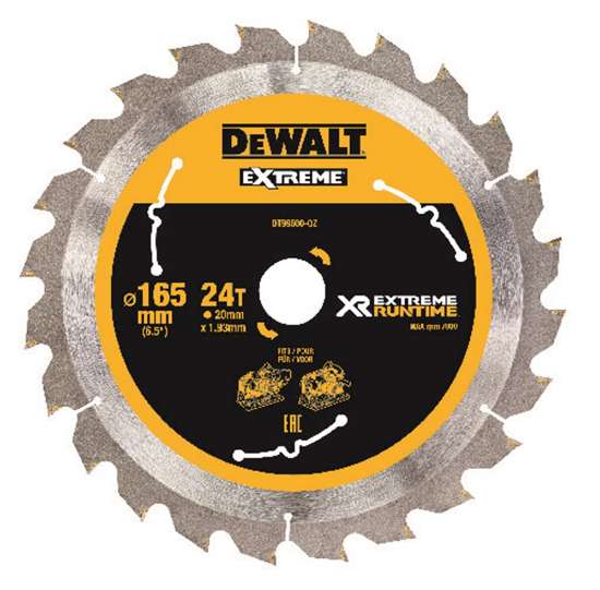 Afbeeldingen van DeWALT Cirkelzaagblad DT99560