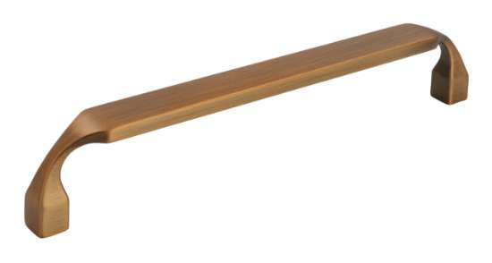 Afbeeldingen van Siro Meubelgreep metaal - boorafstand 160mm/L 170mm/H 31mm/B 15mm antiek messing 