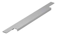 Afbeeldingen van Siro Handgreep metaal - L 345mm/H 38mm/B 13mm RVS effect 