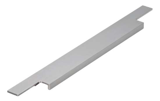 Afbeeldingen van Siro Handgreep metaal - L 345mm/H 38mm/B 13mm RVS effect 