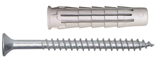 Afbeeldingen van Spit Universele plug Pro6 - 8x40mm - met schroef 