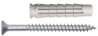 Afbeeldingen van Spit Universele plug Pro6 - 8x40mm - met schroef 