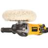 Afbeeldingen van DeWalt haakse polijstmachine DWP849X-QS - Ø180mm 1250 Watt - inclusief Velcro steunzool en polijstvacht