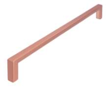 Afbeeldingen van Siro Meubelgreep metaal - boorafstand 224mm/L 232mm/H 28mm/B 8mm koper mat 