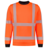 Afbeeldingen van Tricorp sweater RWS Revisible - maat 4XL - fluor oranje 