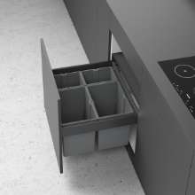 Afbeeldingen van Hettich AvanTech YOU Pull raamwerk 500 x 600 , geschikt voor 2x 40L afvalemmer