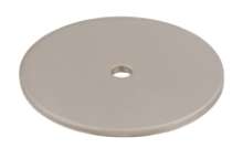 Afbeeldingen van Siro Onderplaat metaal - L 42mm/H 2mm/B 42mm mat RVS effect 