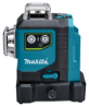 Afbeeldingen van Makita Zelfnivellerende kruislijnlaser SK700GD - groene laser 12V-Max - Zonder accu's en oplader in doos