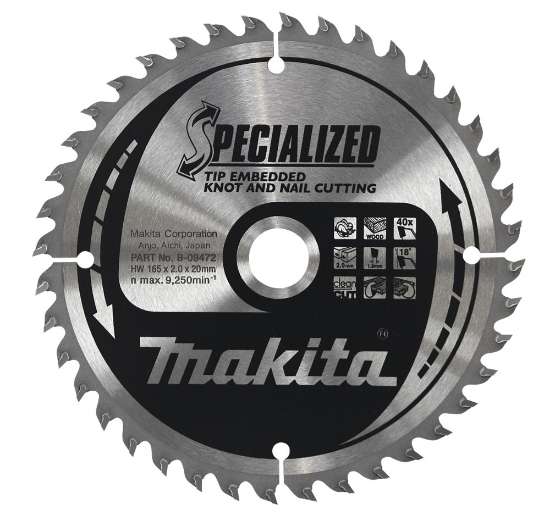Afbeeldingen van Makita Zaagb Tipe 270X30X2,6 60T 18G B-09531