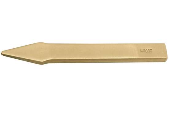 Afbeeldingen van Bahco vonkvrije puntige steekbeitel aluminium brons 200x7mm (NS604-200)