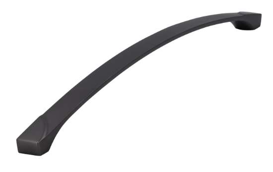 Afbeeldingen van Siro Meubelgreep metaal - boorafstand 320mm/L 348mm/H 31mm/B 17mm mat zwart chroom 