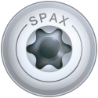 Afbeeldingen van Spax spaanplaatschroef 4Cut Wirox - Ø6x40mm T30 - Discuskop voldraad verzinkt 