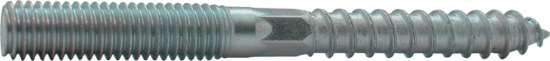 Afbeeldingen van Stokeind M.Sl.Vlak  M8X180mm   Art.69 El