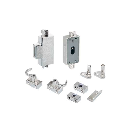 Afbeeldingen van Hettich Draaistangslot, D 25,  voor schroefbevestiging, links