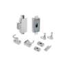 Afbeeldingen van Hettich Draaistangslot, D 25,  voor schroefbevestiging, links