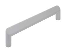 Afbeeldingen van Siro Meubelgreep metaal - boorafstand 128mm/L 138mm/H 32mm/B 10mm - aluminium 