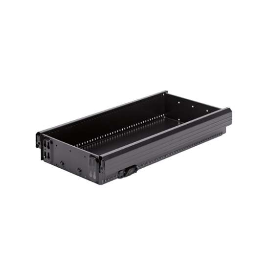 Afbeeldingen van Hettich smalle schuiflade - Systema Top 2000, 270 x 714, zwart