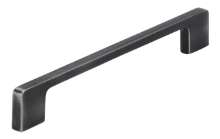 Afbeeldingen van Siro Meubelgreep metaal - boorafstand 192mm/L 204mm/H 30mm/B 9mm antiek ijzer 