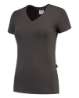 Afbeeldingen van T-Shirt V Hals Fitted Dames