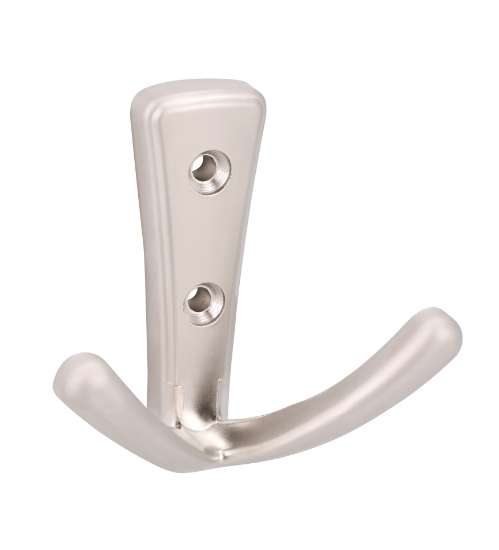 Afbeeldingen van Siro Kapstokhaak metaal - boorafstand 25mm/L 71mm/H 40mm/B 76mm - nikkel mat 