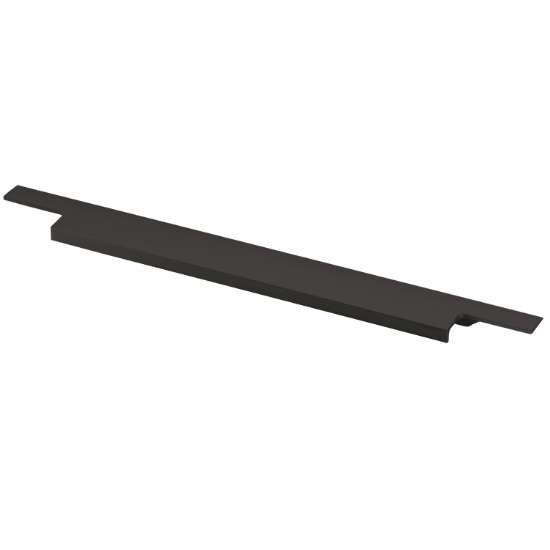 Afbeeldingen van Hettich Greeplijst Lamezia, L 1195 mm, B 39 mm, mat zwart