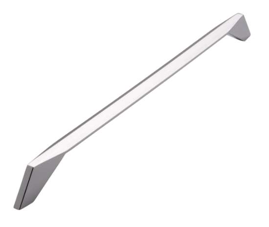 Afbeeldingen van Siro Meubelgreep metaal - boorafstand 320mm/L 343mm/H 27mm/B 15mm chroom glanzend 