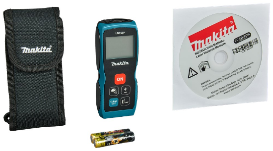 Afbeeldingen van Makita Laser Afstandsmeter LD050P - 3v 50meter 