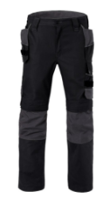 Afbeeldingen van Havep Attitude zwart mt. 66 werkbroek knz tp