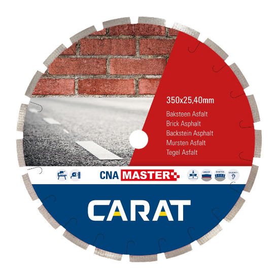 Afbeeldingen van Carat Diamantzaag voor baksteen en asfalt CNA Master