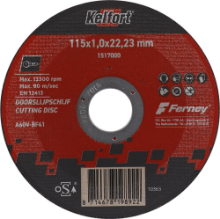 Afbeeldingen van Kelfort - doorslijpschijf dun - 115x1.0mm - vlak