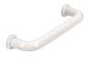 Afbeeldingen van Siro Meubelgreep kunststof - boorafstand 96mm/L 112mm/H 30mm/B 16mm - wit 