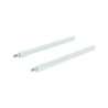 Afbeeldingen van Hettich Set lengtereling ArciTech / 350 mm, wit, links en rechts