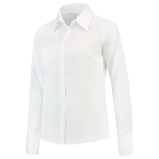 Afbeeldingen van Tricorp damesblouse Oxford CLB6001 705001 Wit 34