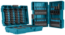 Afbeeldingen van Makita bitset Impact Black - 90 delig - 2 bitboxen