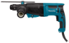 Afbeeldingen van Makita Combihamer HR2630TX12 - 230V 800Watt - met verwisselbare boorkop en 17-delige boor/-beitelset in koffer