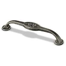 Afbeeldingen van Hettich Greep Siradia, boorafstand 128, L 149 mm, B 23 mm, H 29 mm, tinkleurig antiek